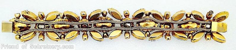 Schreiner 2 strand 5 large oval cab 20 navette 5 chaton gold fluss lapis oval cab gold metalic navette ab navette goldtone jewelry